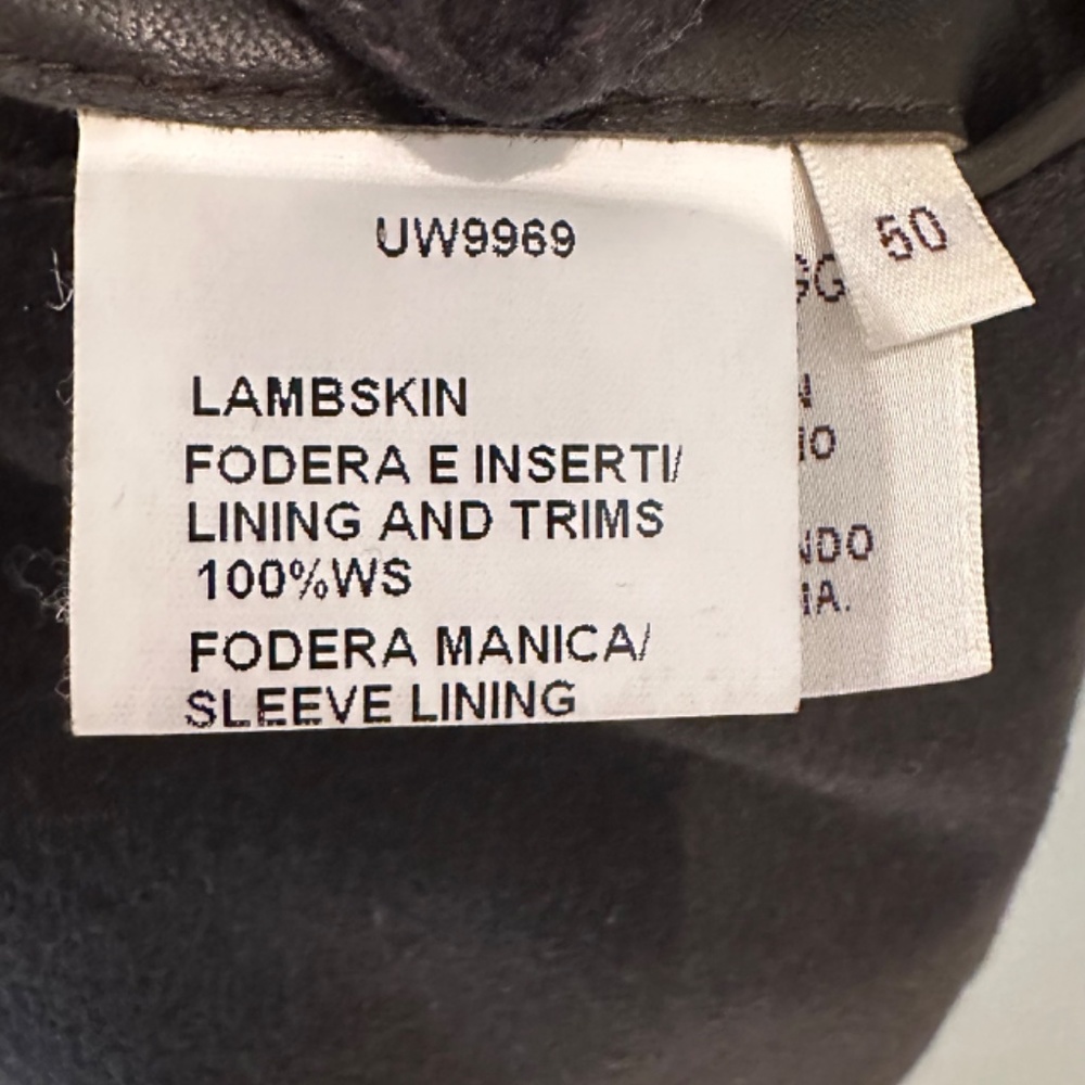 Kiton Lambskin Jacket / Custom Order Mens SZ 50 / 40R US - Picture 14 of 15